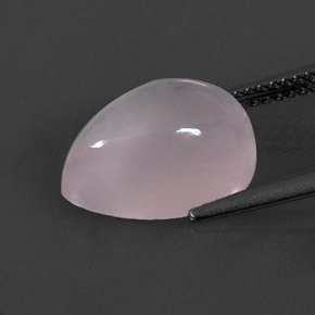 Rose Quartz Gemstone in 13 x 9 mm (calibrated) Size for Sale, Rose Quartz Stone in Pink Color