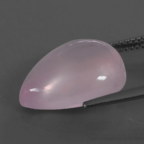 Rose Quartz Gemstone in 16 x 12 mm (calibrated) Size for Sale, Rose Quartz Stone in Pink Color