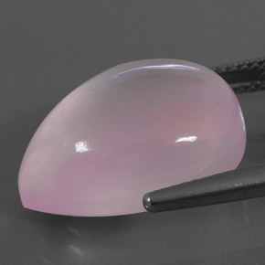 Rose Quartz Gemstone in 18 x 13 mm (calibrated) Size for Sale, Rose Quartz Stone in Pink Color
