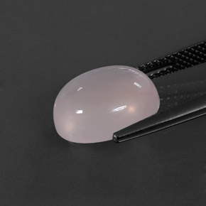 Rose Quartz Gemstone in 12 x 10 mm (calibrated) Size for Sale, Rose Quartz Stone in Pink Color