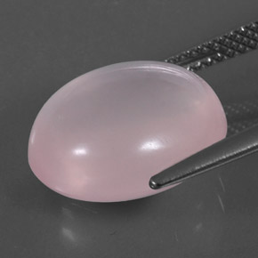 Rose Quartz Gemstone in 14 x 12 mm (calibrated) Size for Sale, Rose Quartz Stone in Pink Color