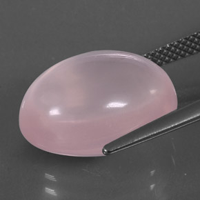 Rose Quartz Gemstone in 16 x 12 mm (calibrated) Size for Sale, Rose Quartz Stone in Pink Color