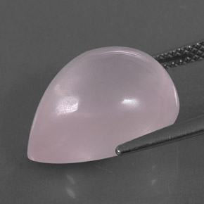 Rose Quartz Gemstone in 16 x 12 mm (calibrated) Size for Sale, Rose Quartz Stone in Pink Color
