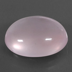 9.31 ct Pink Rose Quartz Stone, Natural Rose Quartz in Oval Cabochon Shape for Sale
