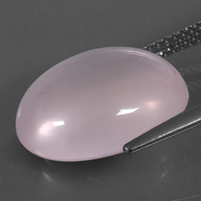 Rose Quartz Gemstone in 16 x 12 mm (calibrated) Size for Sale, Rose Quartz Stone in Pink Color