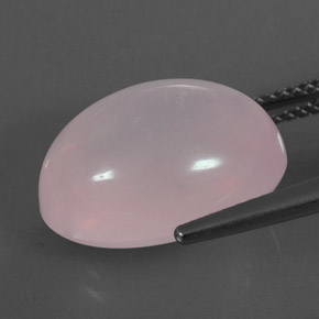 Rose Quartz Gemstone in 16 x 12 mm (calibrated) Size for Sale, Rose Quartz Stone in Pink Color