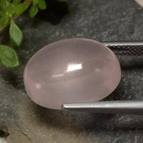 Rose Quartz Gemstone in 16 x 12 mm (calibrated) Size for Sale, Rose Quartz Stone in Medium Pink Color