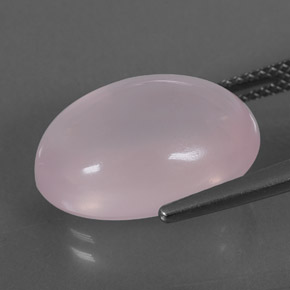 Rose Quartz Gemstone in 16 x 12 mm (calibrated) Size for Sale, Rose Quartz Stone in Pink Color