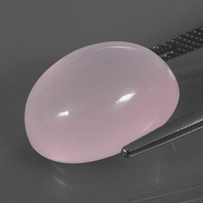 Rose Quartz Gemstone in 16 x 12 mm (calibrated) Size for Sale, Rose Quartz Stone in Pink Color