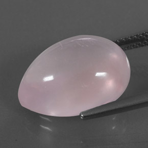 Rose Quartz Gemstone in 16 x 12 mm (calibrated) Size for Sale, Rose Quartz Stone in Pink Color