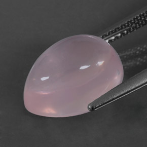 Rose Quartz Gemstone in 12 x 8 mm (calibrated) Size for Sale, Rose Quartz Stone in Pink Color