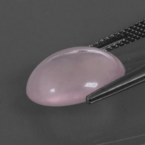 Rose Quartz Gemstone in 14 x 12 mm (calibrated) Size for Sale, Rose Quartz Stone in Pink Color