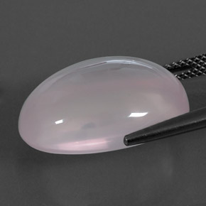 Rose Quartz Gemstone in 20 x 15 mm (calibrated) Size for Sale, Rose Quartz Stone in Pink Color