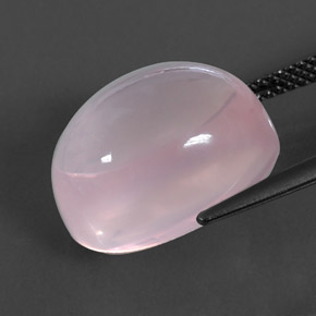 Rose Quartz Gemstone in 16 x 12 mm (calibrated) Size for Sale, Rose Quartz Stone in Pink Color