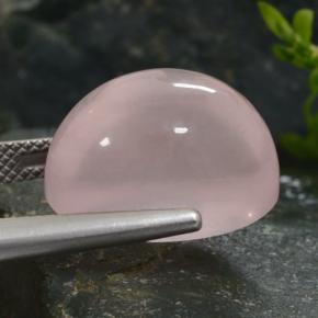 Rose Quartz Gemstone in 16 x 12 mm (calibrated) Size for Sale, Rose Quartz Stone in Pink Color