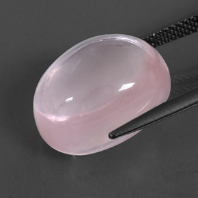 Rose Quartz Gemstone in 16 x 12 mm (calibrated) Size for Sale, Rose Quartz Stone in Pink Color