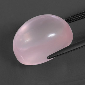 Rose Quartz Gemstone in 16 x 12 mm (calibrated) Size for Sale, Rose Quartz Stone in Pink Color