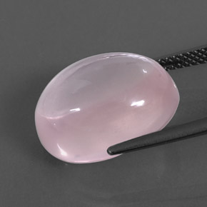 Rose Quartz Gemstone in 16 x 12 mm (calibrated) Size for Sale, Rose Quartz Stone in Pink Color