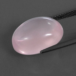 Rose Quartz Gemstone in 16 x 12 mm (calibrated) Size for Sale, Rose Quartz Stone in Pink Color