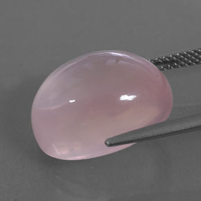 Rose Quartz Gemstone in 16 x 12 mm (calibrated) Size for Sale, Rose Quartz Stone in Pink Color