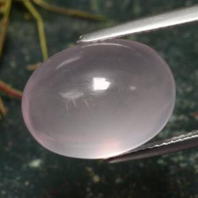 13.39 ct Pink Rose Quartz Stone, Natural Rose Quartz in Oval Cabochon Shape for Sale