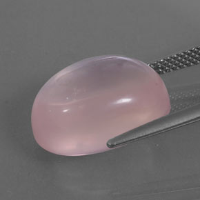 Rose Quartz Gemstone in 16 x 12 mm (calibrated) Size for Sale, Rose Quartz Stone in Pink Color