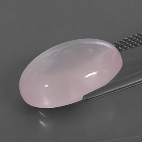 Rose Quartz Gemstone in 16 x 12 mm (calibrated) Size for Sale, Rose Quartz Stone in Pink Color