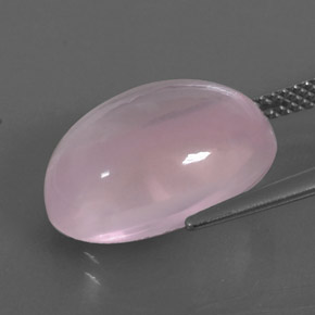 Rose Quartz Gemstone in 16 x 12 mm (calibrated) Size for Sale, Rose Quartz Stone in Pink Color