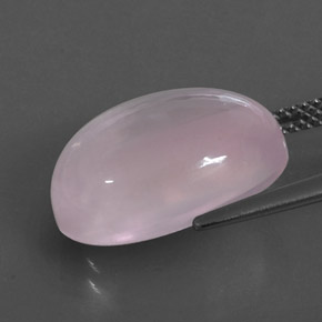 Rose Quartz Gemstone in 16 x 12 mm (calibrated) Size for Sale, Rose Quartz Stone in Pink Color