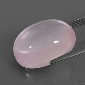 Rose Quartz Gemstone in 16 x 12 mm (calibrated) Size for Sale, Rose Quartz Stone in Pink Color
