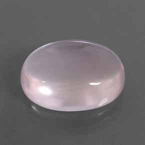 9.98 ct Pink Rose Quartz Stone, Natural Rose Quartz in Oval Cabochon Shape for Sale