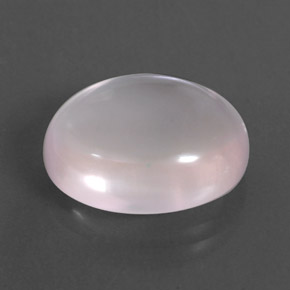 10.39 ct Pink Rose Quartz Stone, Natural Rose Quartz in Oval Cabochon Shape for Sale