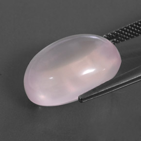 Rose Quartz Gemstone in 16 x 12 mm (calibrated) Size for Sale, Rose Quartz Stone in Pink Color