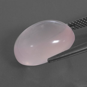 Rose Quartz Gemstone in 16 x 12 mm (calibrated) Size for Sale, Rose Quartz Stone in Pink Color