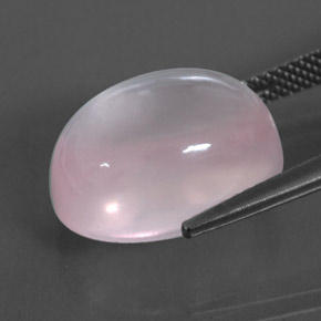 Rose Quartz Gemstone in 16 x 12 mm (calibrated) Size for Sale, Rose Quartz Stone in Pink Color