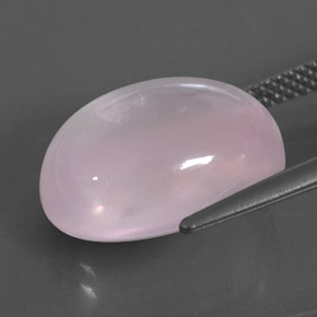 Rose Quartz Gemstone in 16.1 x 12.2 mm Size for Sale, Rose Quartz Stone in Pink Color