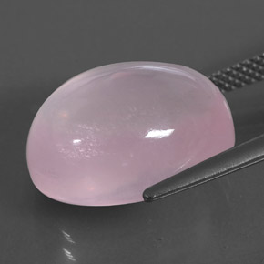 Rose Quartz Gemstone in 16 x 12 mm (calibrated) Size for Sale, Rose Quartz Stone in Pink Color