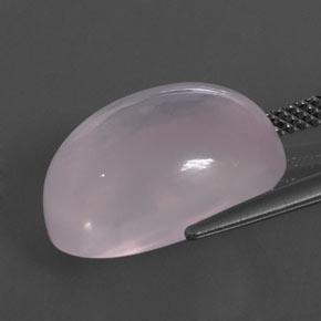 Rose Quartz Gemstone in 16 x 12 mm (calibrated) Size for Sale, Rose Quartz Stone in Pink Color
