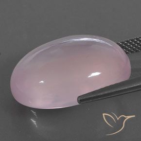 Rose Quartz Gemstone in 20 x 15 mm (calibrated) Size for Sale, Rose Quartz Stone in Bubblegum Pink Color