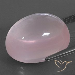 Rose Quartz Gemstone in 20 x 15 mm (calibrated) Size for Sale, Rose Quartz Stone in Rose Pink Color