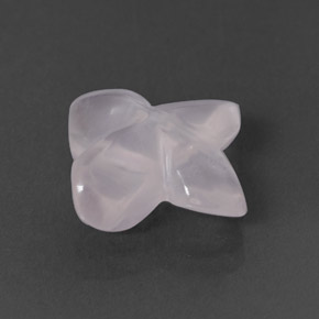 5.00 ct Pink Rose Quartz Stone, Natural Rose Quartz in Flower-Cut Shape for Sale