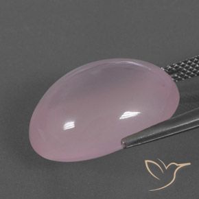 Rose Quartz Gemstone in 18.9 x 14.8 mm Size for Sale, Rose Quartz Stone in Light Pink Color