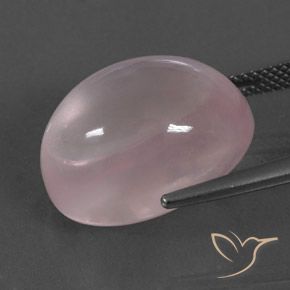 Rose Quartz Gemstone in 18 x 13 mm (calibrated) Size for Sale, Rose Quartz Stone in Coral Pink Color