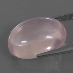 Rose Quartz Gemstone in 20 x 15 mm (calibrated) Size for Sale, Rose Quartz Stone in Pink Color