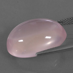 Rose Quartz Gemstone in 20 x 15 mm (calibrated) Size for Sale, Rose Quartz Stone in Coral Pink Color