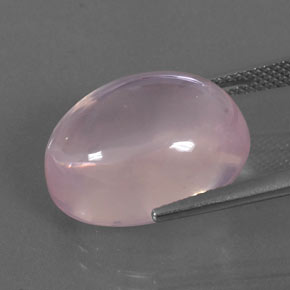 Rose Quartz Gemstone in 17.5 x 13.8 mm Size for Sale, Rose Quartz Stone in Pink Color