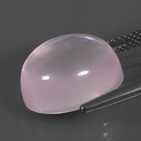 Rose Quartz Gemstone in 14.2 x 12.2 mm Size for Sale, Rose Quartz Stone in Pink Color