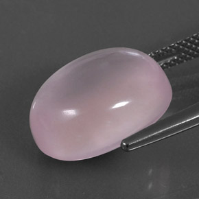 Rose Quartz Gemstone in 14 x 12 mm (calibrated) Size for Sale, Rose Quartz Stone in Pink Color