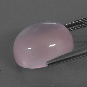 Rose Quartz Gemstone in 14 x 12 mm (calibrated) Size for Sale, Rose Quartz Stone in Pink Color
