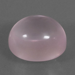 11.20 ct Pink Rose Quartz Stone, Natural Rose Quartz in Oval Cabochon Shape for Sale